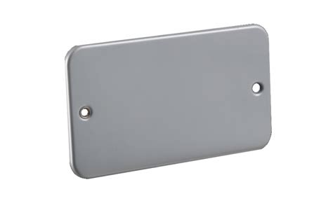 2g plastic box metal blank plate|On.